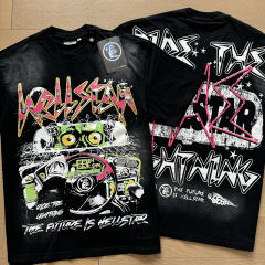 Hellstar Rise The Lightning T-Shirt Tee Black