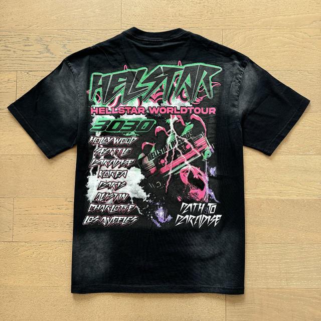 Hellstar Face T-Shirt Tee Black