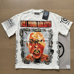 Hellstar KILL YOUR GOLIATH T-Shirt Tee Black White