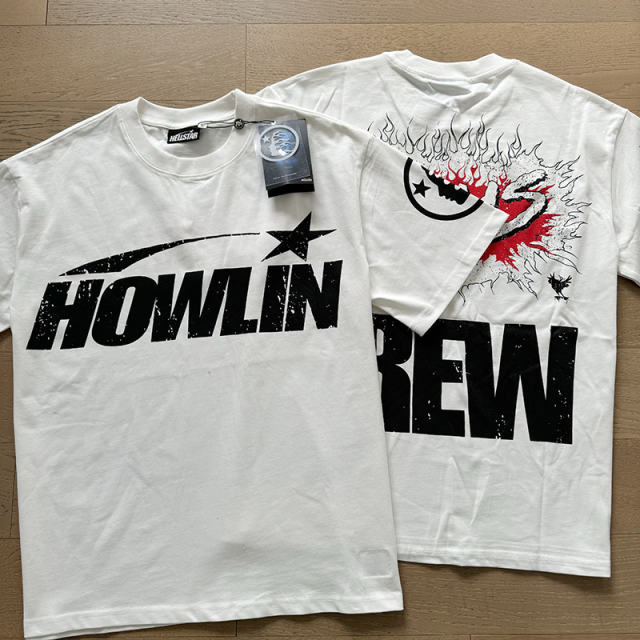 Hellstar HOWLIN T-Shirt Tee White