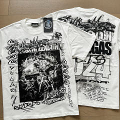 Hellstar LAS VEGAS T-Shirt Tee White
