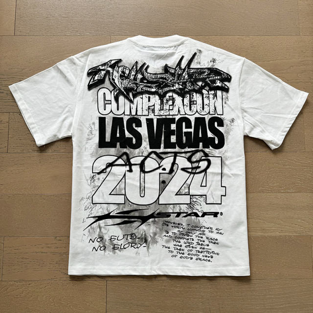 Hellstar LAS VEGAS T-Shirt Tee White