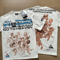 Hellstar All Stars Go To Heaven T-Shirt Tee White