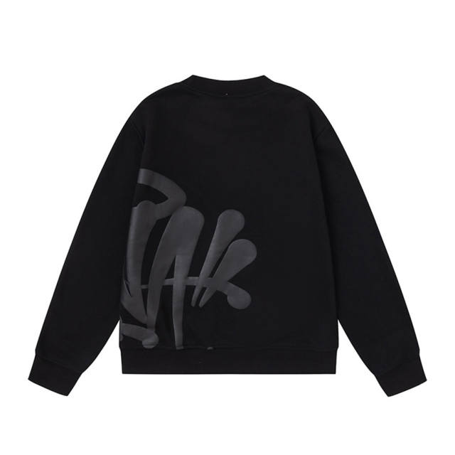 Syna World Drill Style Foaming Print Sweatshirt Pants
