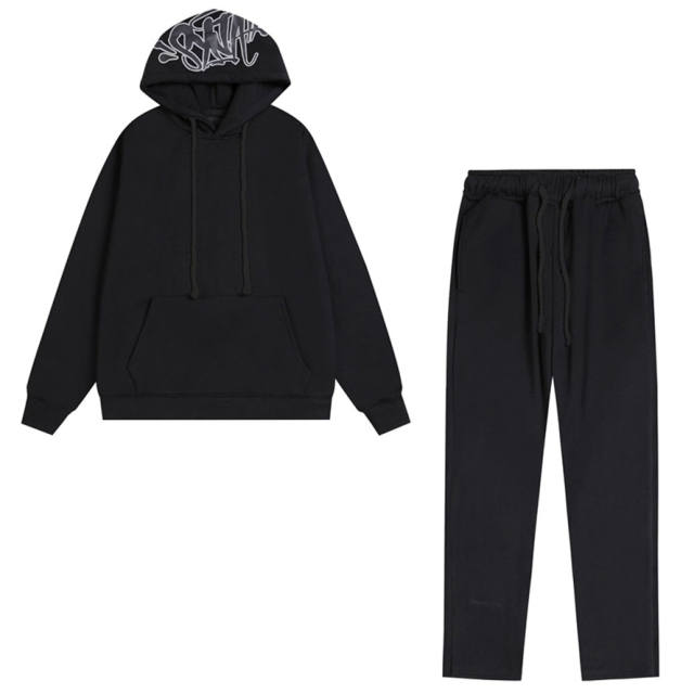 Syna World Drill Style Big Logo Hoodie Pants Set