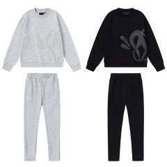 Syna World Drill Style Foaming Print Sweatshirt Pants