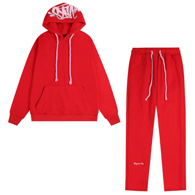 Syna World Drill Style Big Logo Hoodie Pants Set
