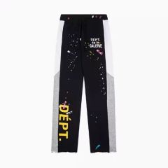 Gallery DEPT Splashing Ink Graffiti Pure Cotton Straight Pants