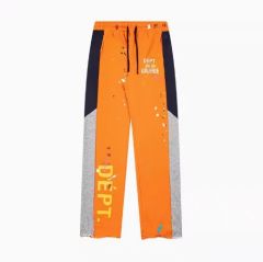 Gallery DEPT Splashing Ink Graffiti Pure Cotton Straight Pants