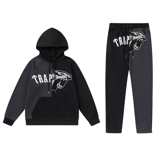 Trapstar Embroidered Logo Fleece Tracksuit Hoodie Pants