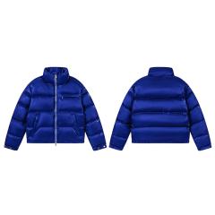 Trapstar Velvet Puffer Jacket Blue