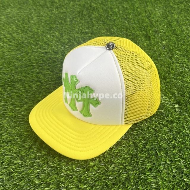1:1 Quality CHR0ME HEARTS CEMETERY CROSS PATCH TRUCKER HAT