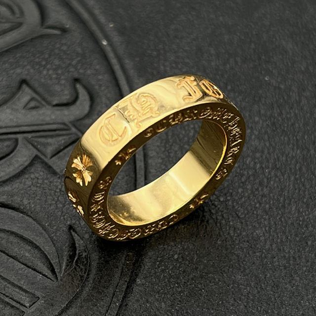 Chr0me Hearts Gold Ring