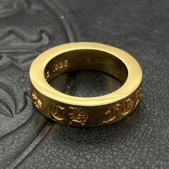 Chr0me Hearts Gold Ring