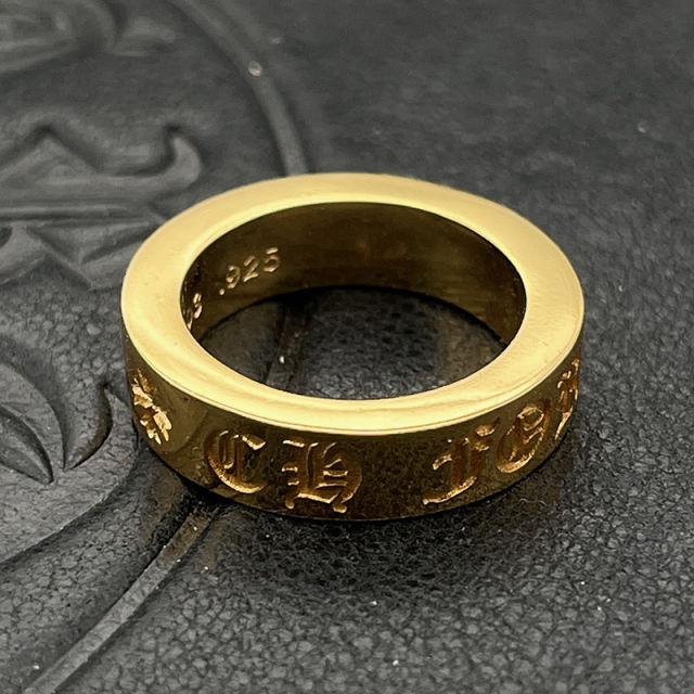 Chr0me Hearts Gold Ring