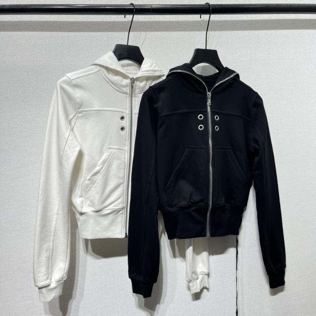 1:1 Quality R*ck Οwens Women Hoodie Black White