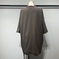 1:1 Quality R*ck Οwens Double Line Cotton Ribbon Four Hole OS T-Shirt