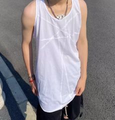 1:1 Quality R*ck Οwens Basic Rib Tank Top