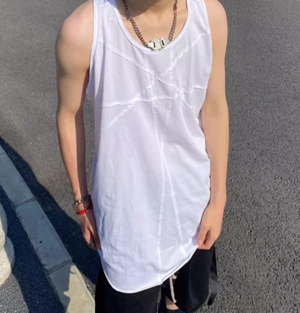 1:1 Quality R*ck Οwens Basic Rib Tank Top