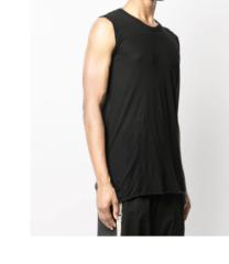 1:1 Quality R*ck Οwens Black Basic Tank Top Black