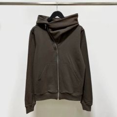 1:1 Quality R*ck Οwens Wizarding Hat Inclined Zipper Jacket