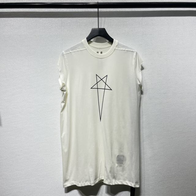 1:1 Quality R*ck Οwens DRKSHDW Pentagram-print Cotton Tank Top