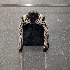 1:1 Quality R*ck Οwens Black Mega Laced Worker Jacket