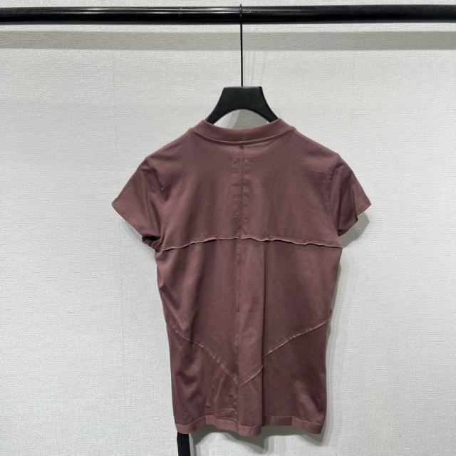 1:1 Quality R*ck Οwens DRKSHDW tonal-stitching Cotton T-shirt
