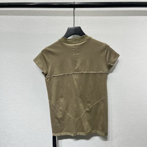1:1 Quality R*ck Οwens DRKSHDW tonal-stitching Cotton T-shirt