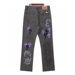 CH Online Exclusive Cross Patch Stencil Jeans