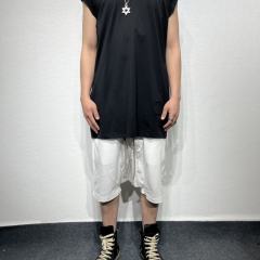 1:1 Quality R*ck Οwens DRKSHDW Long Boxers Cotton Shorts White
