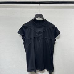 1:1 Quality R*ck Οwens DRKSHDW tonal-stitching Cotton T-shirt
