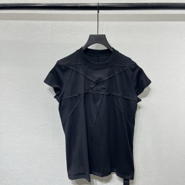 1:1 Quality R*ck Οwens DRKSHDW tonal-stitching Cotton T-shirt