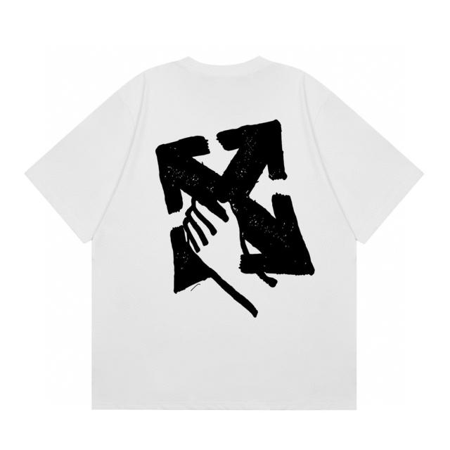 OW 25SS T-Shirt (Black/White)