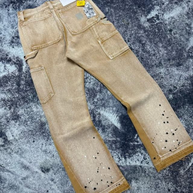 [Best Quality]1:1 Gallery Dept Tan Carpenter Jeans