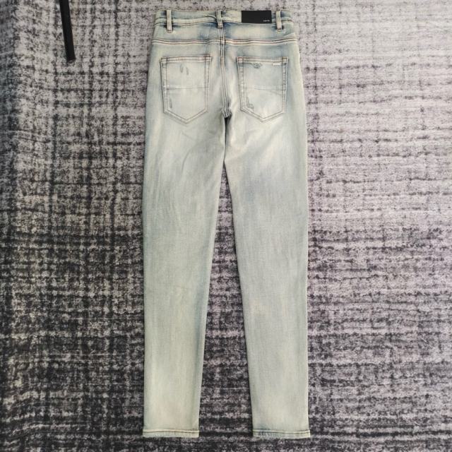1:1 Quality Amir* Banadan Cut Indigo Denim Jeans