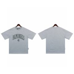 Palm Angels Classic Fonts T-Shirt Gray Black