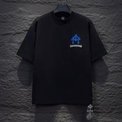 Chr0me Hearts Cross Patch Tee T-Shirt Black White
