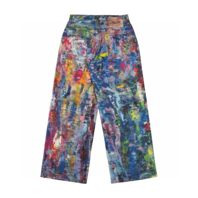 Acne Studi*s 25SS Tie Dye Vintage Flare Pants