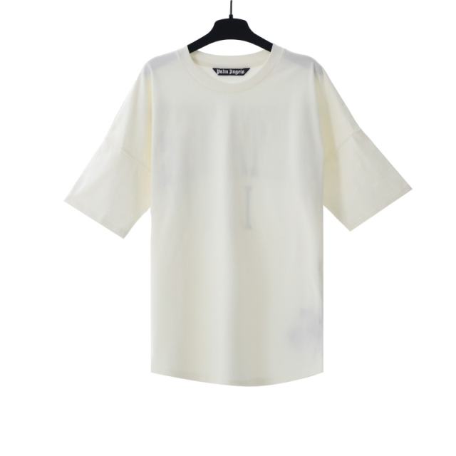 Palm Angels T-Shirt White Black