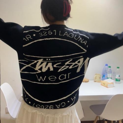 Stussy Laguna Icon Sweater - Black