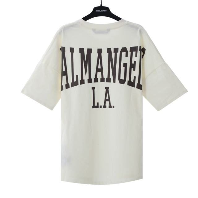 Palm Angels T-Shirt White Black