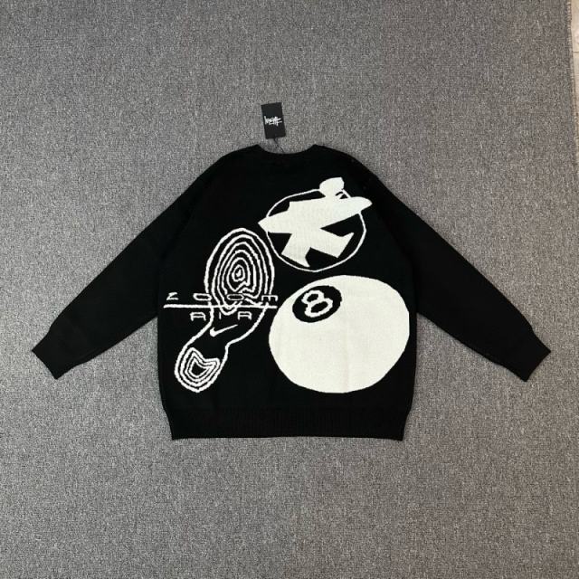 Nik* x Stussy Knit Sweater Natural Men's