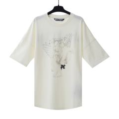Palm Angels PORTRAIT PENCIL T-Shirt White