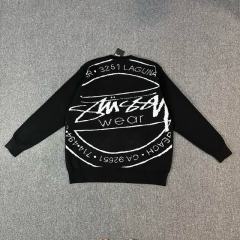 Stussy Laguna Icon Sweater - Black