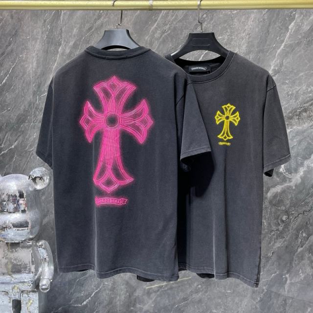 Chr0me Hearts Cross Logo Tee T-Shirt Black