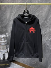 Chr0me Hearts CH Zipped Hoodie Black