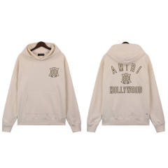 Pegasus Cotton Sweatshirt Hoodie (White/Black)