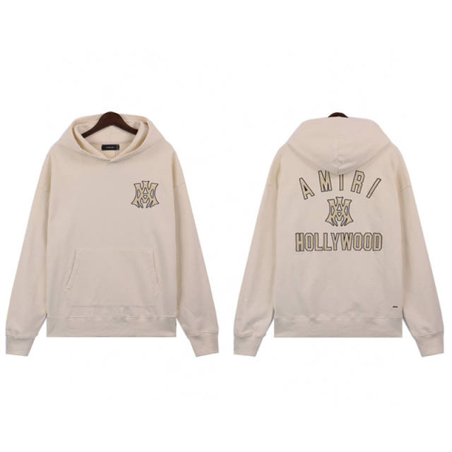 Pegasus Cotton Sweatshirt Hoodie (White/Black)