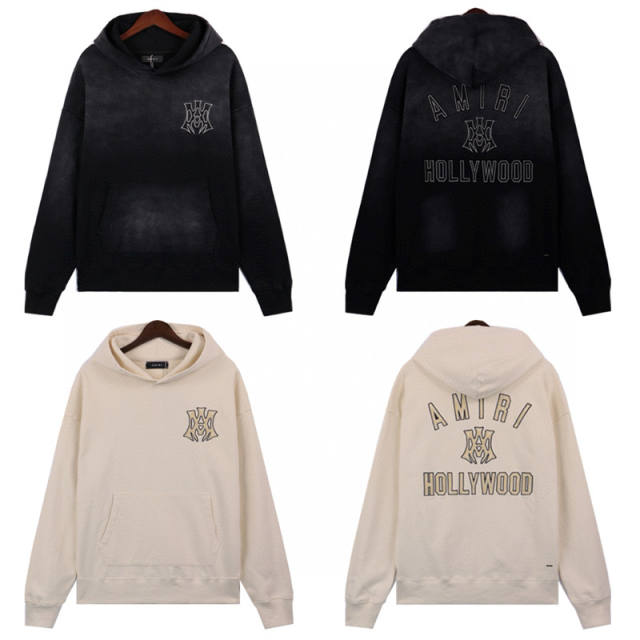 Pegasus Cotton Sweatshirt Hoodie (White/Black)